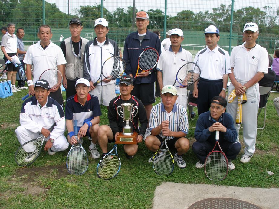 防大同窓会テニス大会で優勝!!